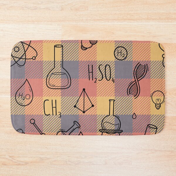Item preview, A Seamless Pattern of Science Icons designed and sold by OrangeMG.