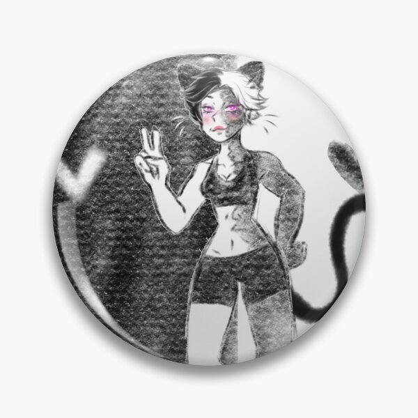 Item preview, Garota gato duas cores  designed and sold by LazuliArts.