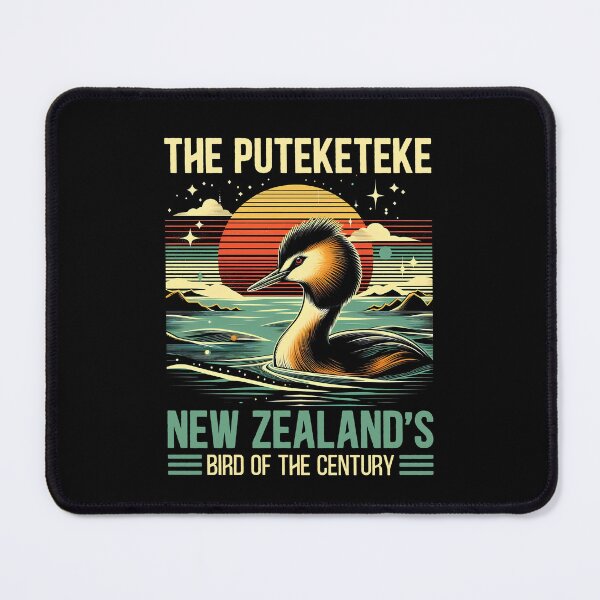 Item preview, Puteketeke New Zealand's Bird - Australasian crested grebe designed and sold by Dolphin Graphic.