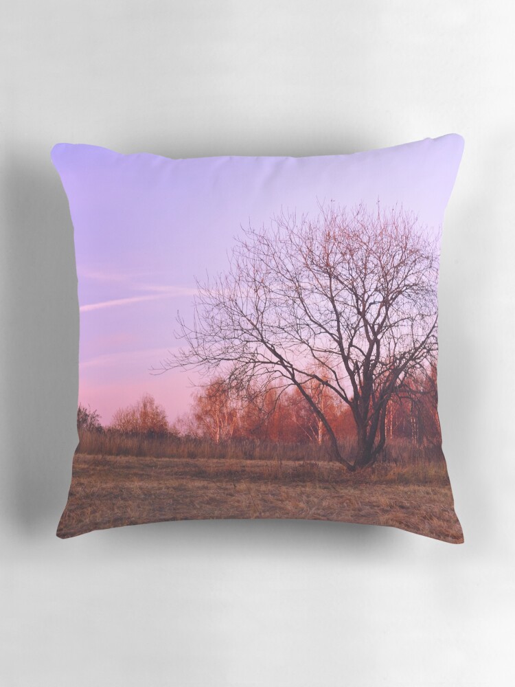 Thumbnail 3 of 4, Pillow, Eve of November designed and sold by Mallorn.