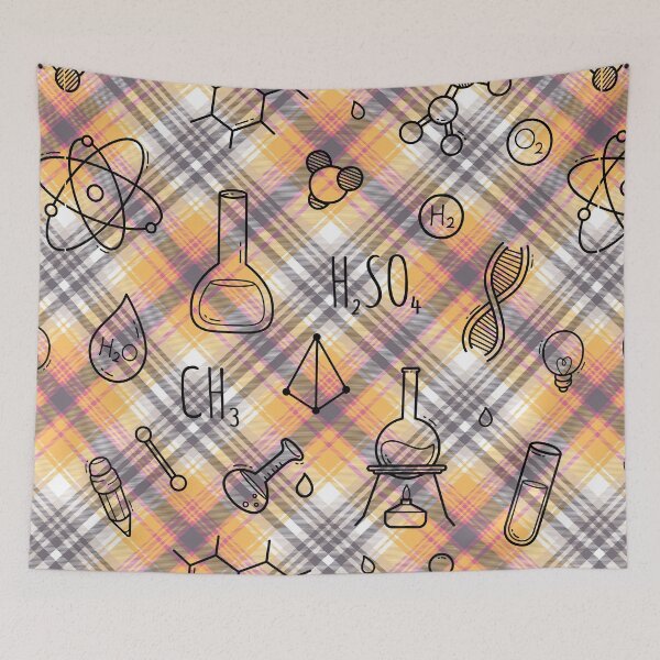 Item preview, Quirky Science Doodles: A Seamless Pattern of Science Icons designed and sold by OrangeMG.