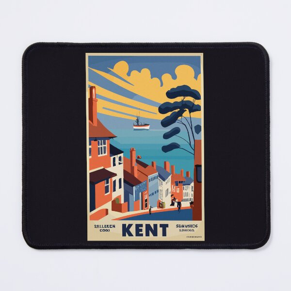 Item preview, A Vintage Travel Art of Kent - England  designed and sold by GoodOldVintage.