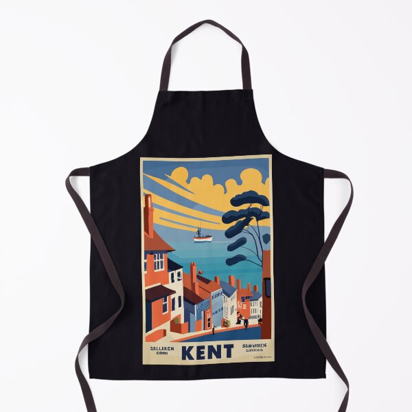 Item preview, A Vintage Travel Art of Kent - England designed and sold by GoodOldVintage.