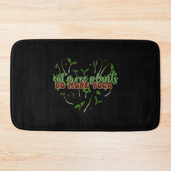 Item preview, Eat More Plants Do More Yoga designed and sold by EdytaGister.