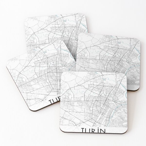 Item preview, Turin Italy Map designed and sold by TravelWish.
