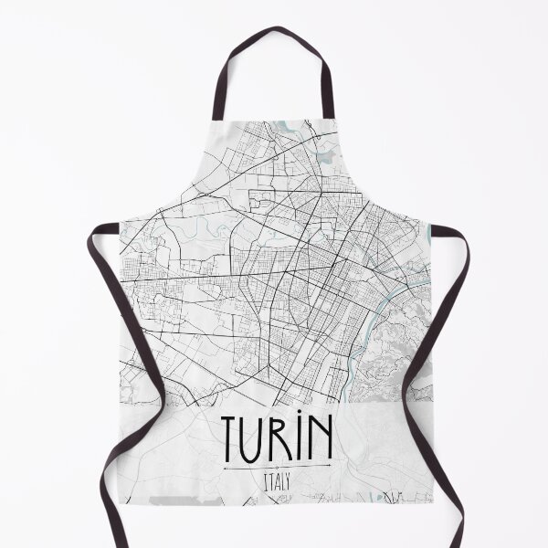 Item preview, Turin Italy Map designed and sold by TravelWish.