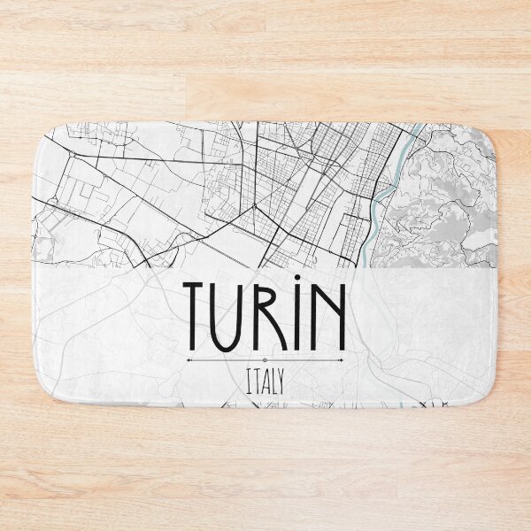 Item preview, Turin Italy Map designed and sold by TravelWish.