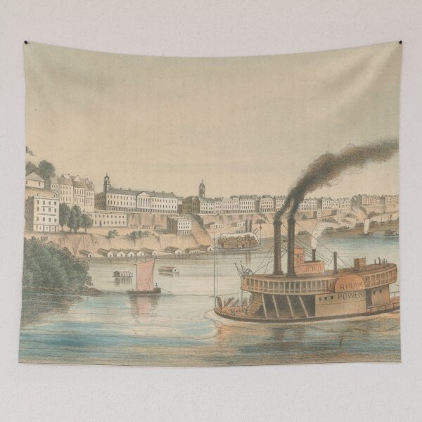 Item preview, Vintage Pictorial View of Memphis TN (1854) designed and sold by BravuraMedia.