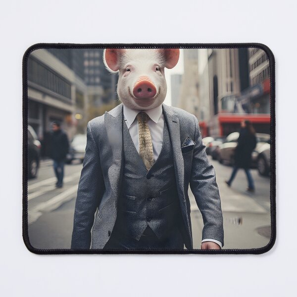 Item preview, Pig in suit designed and sold by toaderbogdan88.