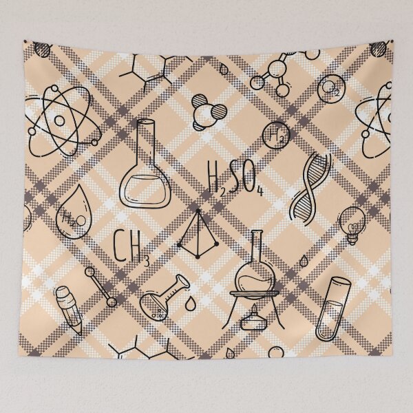 Item preview, Quirky Science Doodles: A Seamless Pattern of Science Icons designed and sold by OrangeMG.