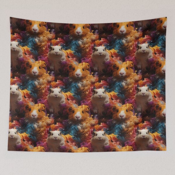Item preview, Exclusive Artwork Cute Abstract Guinea Pigs Gift Ideas P107-5 designed and sold by MPCFICTION.