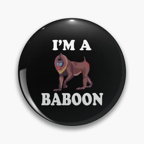 Item preview, Baboon designed and sold by ouchmypancreas.