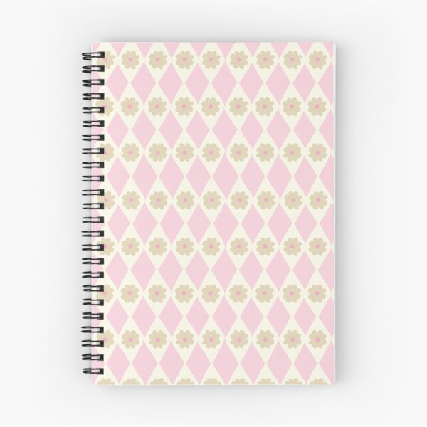Item preview, Classic Boho Geometric Diamond Flower Pattern Pastel Pink designed and sold by blomastudios.
