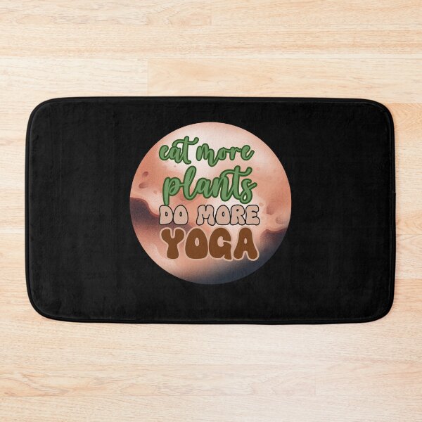 Item preview, Eat More Plants Do More Yoga designed and sold by EdytaGister.