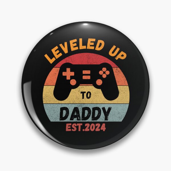 Item preview, Leveled Up To Daddy 2024 Vintage designed and sold by Arinassart.