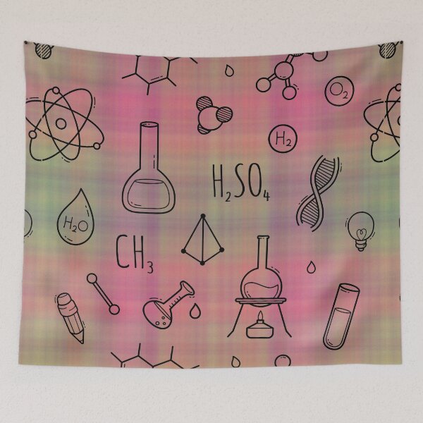 Item preview, Quirky Science Doodles: A Seamless Pattern of Science Icons designed and sold by OrangeMG.