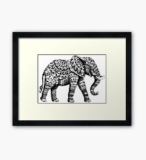 Ornate Elephant 3.0 Framed Print