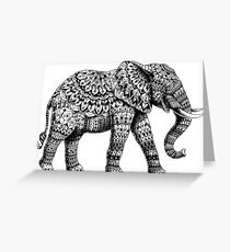 Ornate Elephant 3.0 Greeting Card