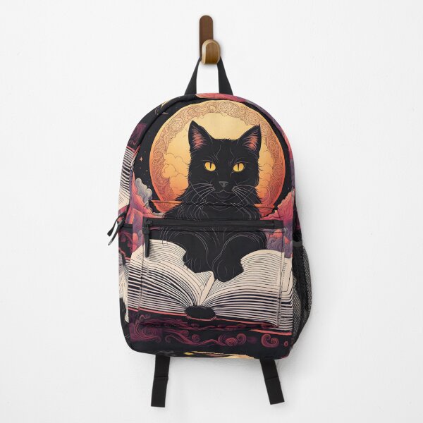 Item preview, Black Cat book worm designed and sold by Catophile.