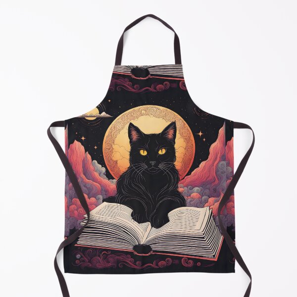 Item preview, Black Cat book worm  designed and sold by Catophile.