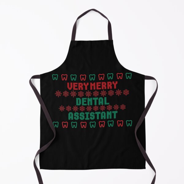 Item preview, Very Merry Dental Assistant Ugly Christmas Sweater designed and sold by EdytaGister.