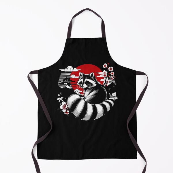 Item preview, Japanese Retro Raccoon Gift Men Women Japan Raccoon designed and sold by KsuAnn.