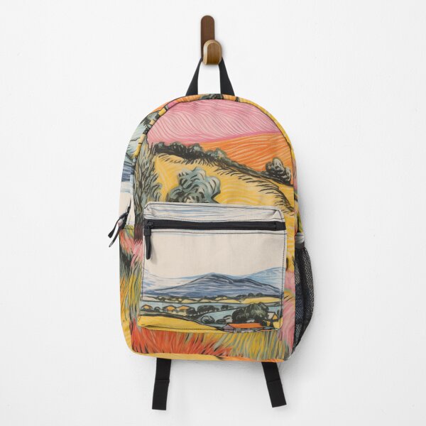 Item preview, Impressionist landscape designed and sold by PricklyPeanut.