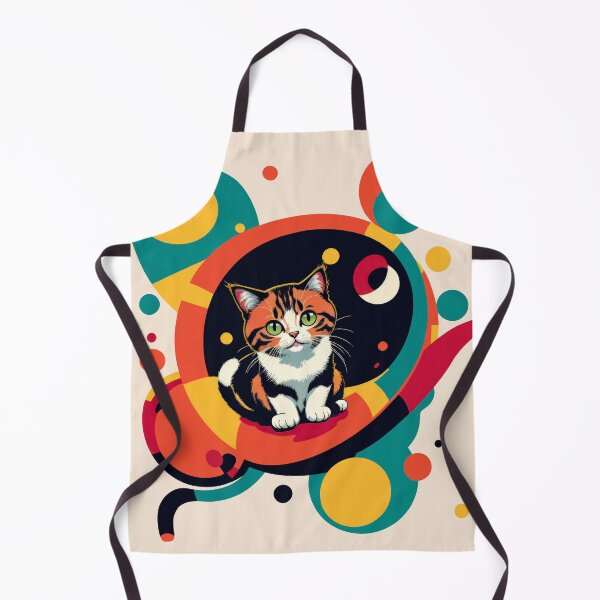 Item preview, Kaleidoscopic Kitten - Chic Chat Créations Ref.057 designed and sold by ChicChat.