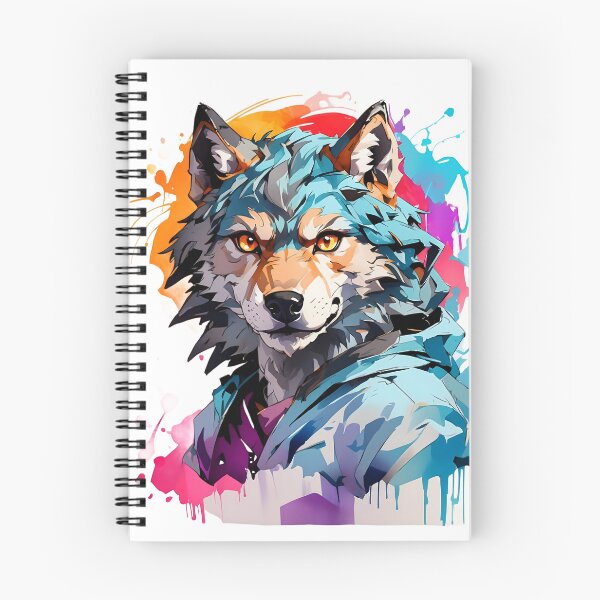 Item preview, High quality wolf painting designed and sold by RAILGUNWII.