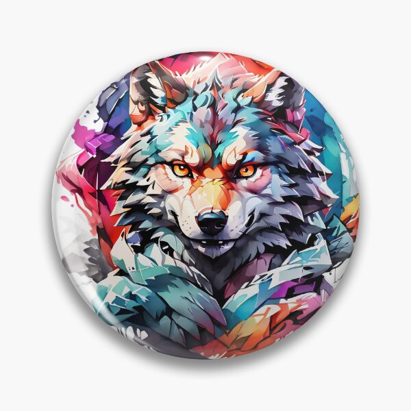 Item preview, High quality wolf painting designed and sold by RAILGUNWII.