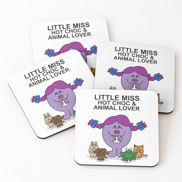 Item preview, Little Miss Hot Chocolate and Animal Lover designed and sold by Scat the cat.