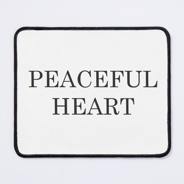 Item preview, PEACEFUL HEART designed and sold by mostly_offline.