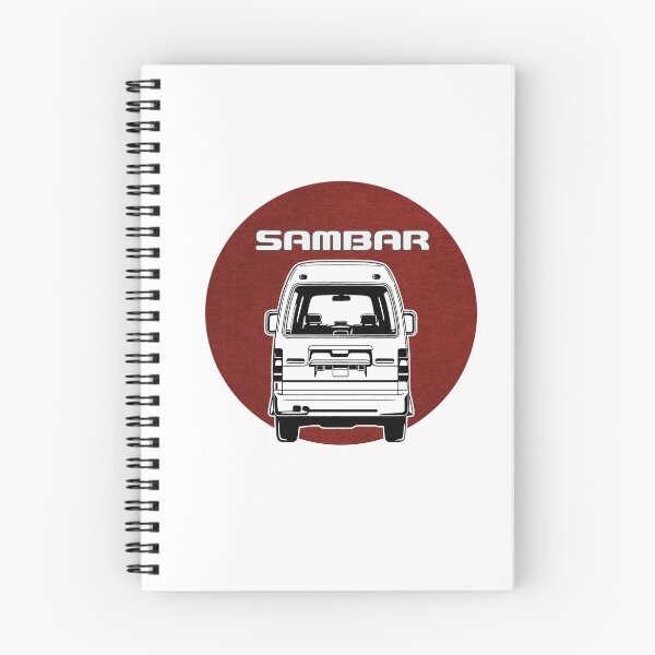 Item preview, Kei Van Subaru Sambar Dias, Tiny Japanese Van Outline designed and sold by mmmkei.