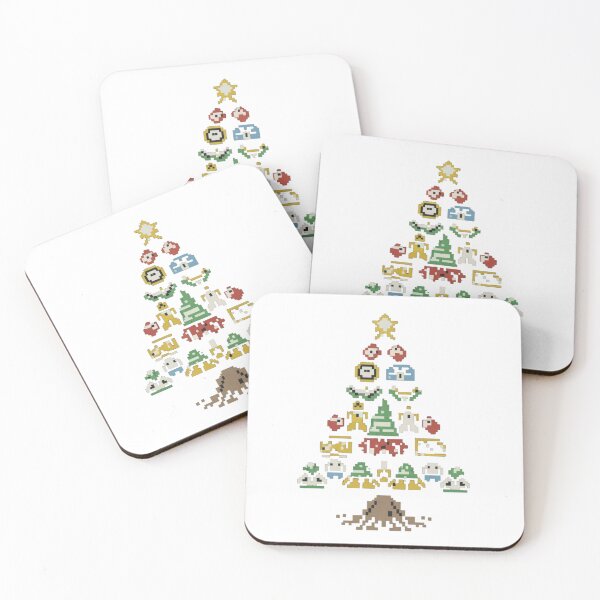 Item preview, Pixel Art Christmas Trees designed and sold by Thompika.