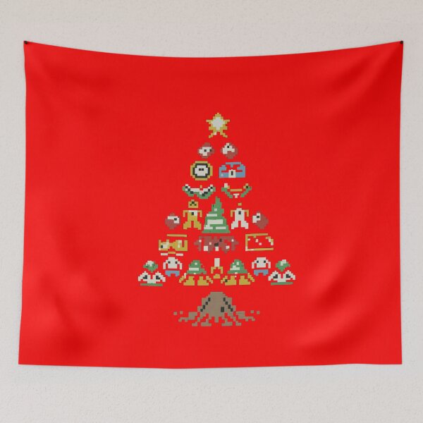 Item preview, Pixel Art Christmas Trees designed and sold by Thompika.