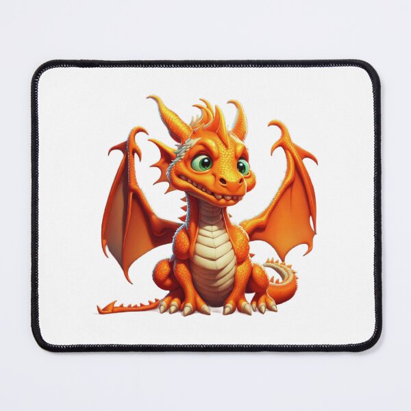 Item preview, Adorable Orange Dragon designed and sold by Wilcox PhotoArt.