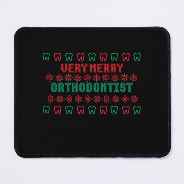 Item preview, Very Merry Orthodontist Ugly Christmas Sweater designed and sold by EdytaGister.