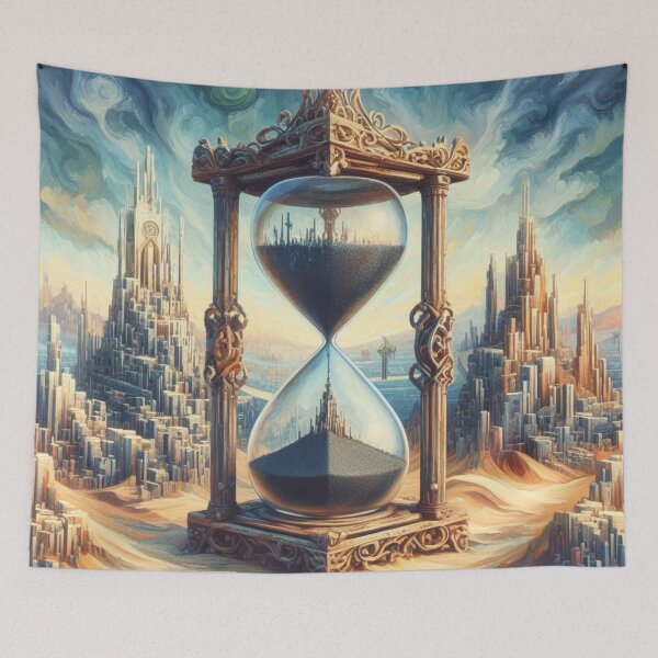 Item preview, Time is slowly running away from us designed and sold by KalinsAtelier.