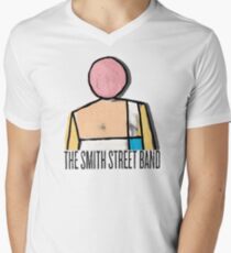 The Smith Street Band :More scared of you than you are of me. Men's V-Neck T-Shirt