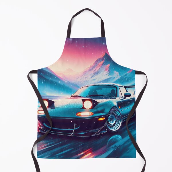 Item preview, Miata MX5 on icy road designed and sold by NeoSharrow.