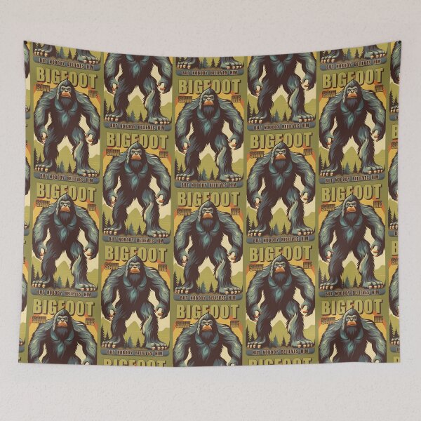Item preview, Bigfoot saw me, but nobody believes him (#15) [Create a set!] designed and sold by SolidEarthArt.