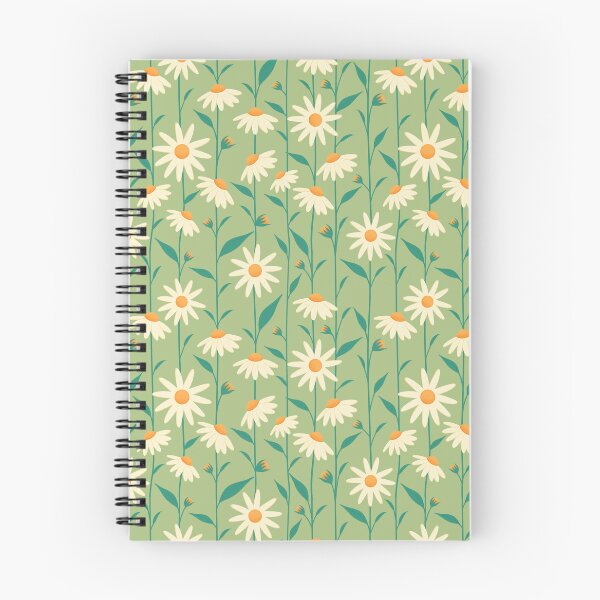 Item preview, Green delicate daisies designed and sold by SteinbArt.