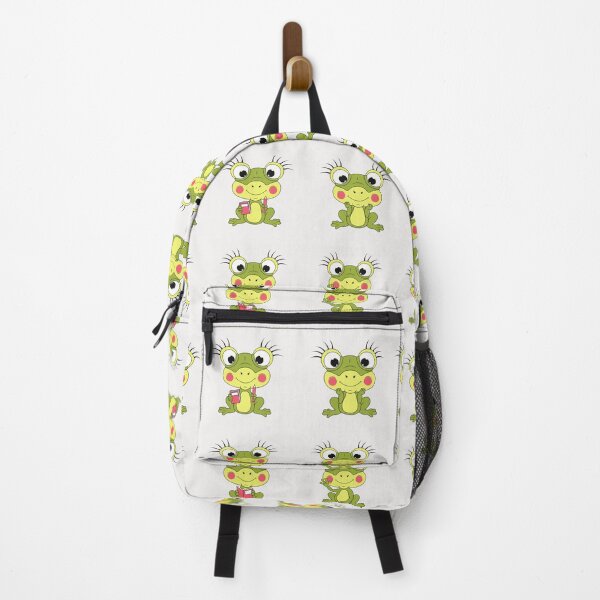 Item preview, studious little kawaii frogs designed and sold by huape.