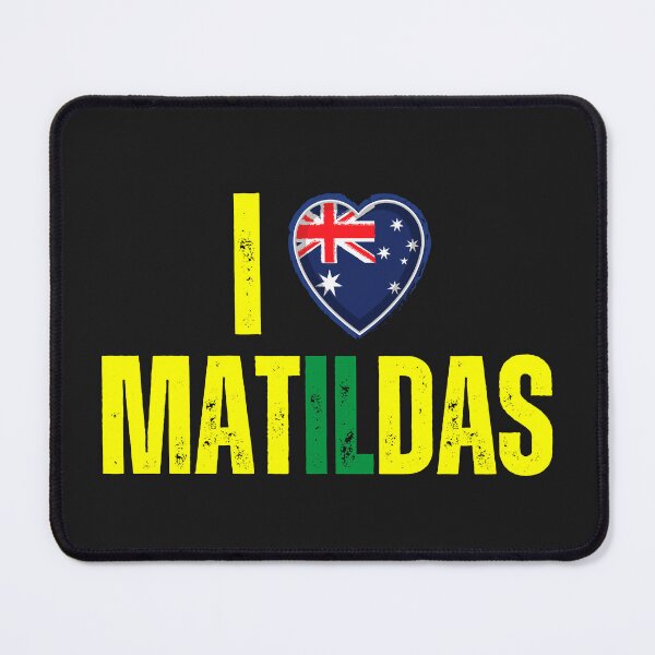 Item preview, I love the Matildas my aussie footbal,soccer team,Australia designed and sold by erozzz.