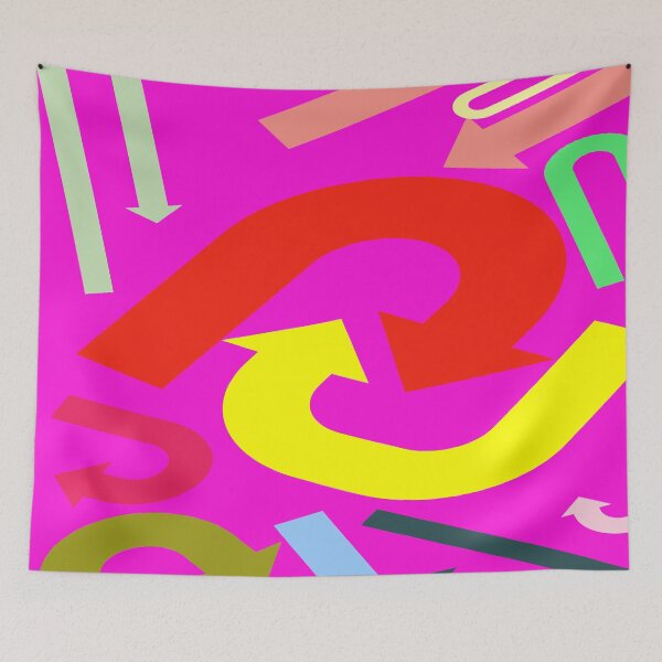 Item preview, Directions Hot Pink designed and sold by PrettyViews.