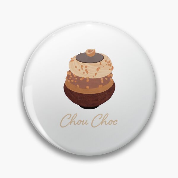 Item preview, French chocolate choux pastry designed and sold by qalamiz.