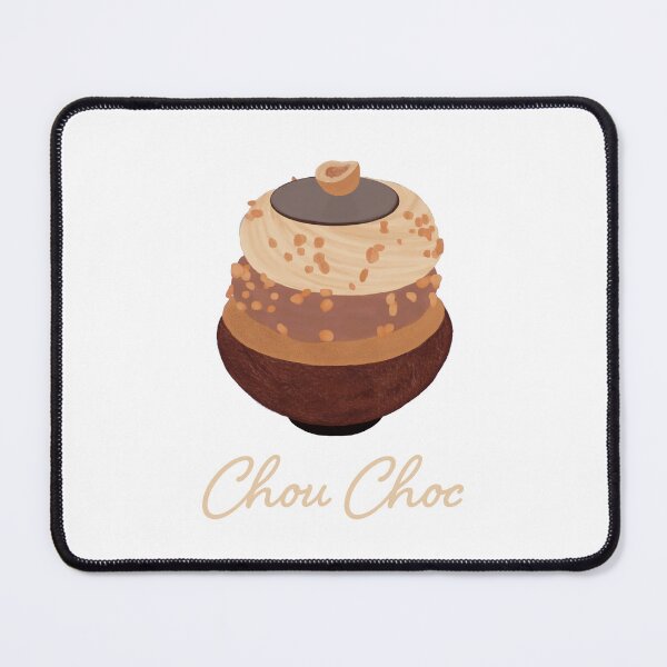 Item preview, French chocolate choux pastry designed and sold by qalamiz.