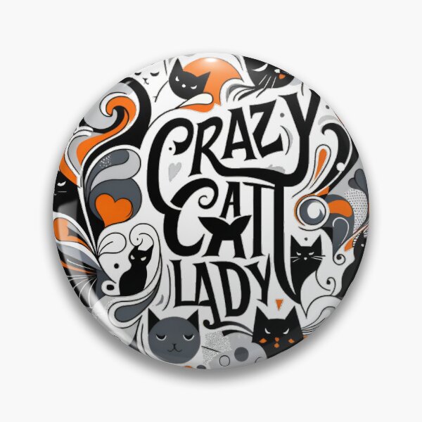 Item preview, Crazy Cat Lady designed and sold by Jason Haap.