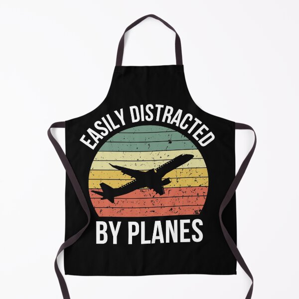 Item preview, Easily Distracted By Planes Vintage ( Pilot Gift ) designed and sold by i-longmanshop.