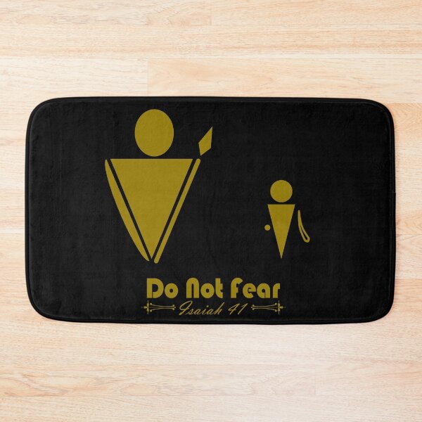 Item preview, Do Not Fear Isaiah 41 10 - minimal christian abstract  art - david and goliath Book of Samuel - 1 Samuel 17 - series 03 designed and sold by ZechJohnRB.